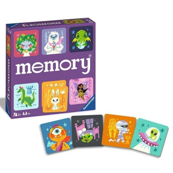 New Sealed Ravensburger Game Cute Monster Memory Game- En/Fr - Picture 1 of 14